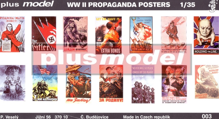 Válečné plakáty II.světová válka