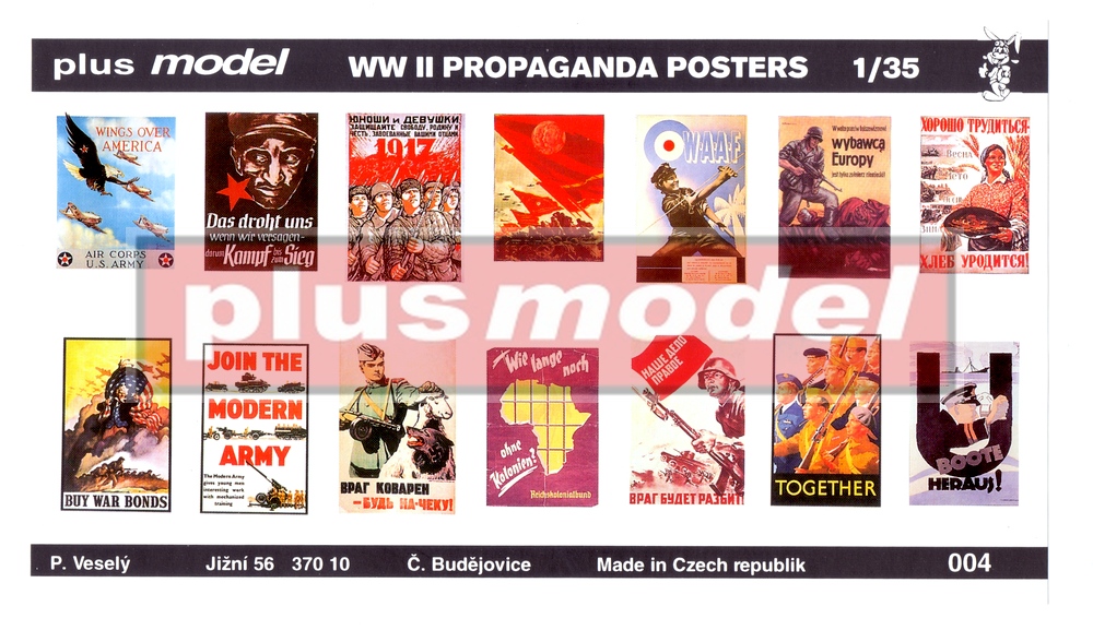 Válečné plakáty II.světová válka