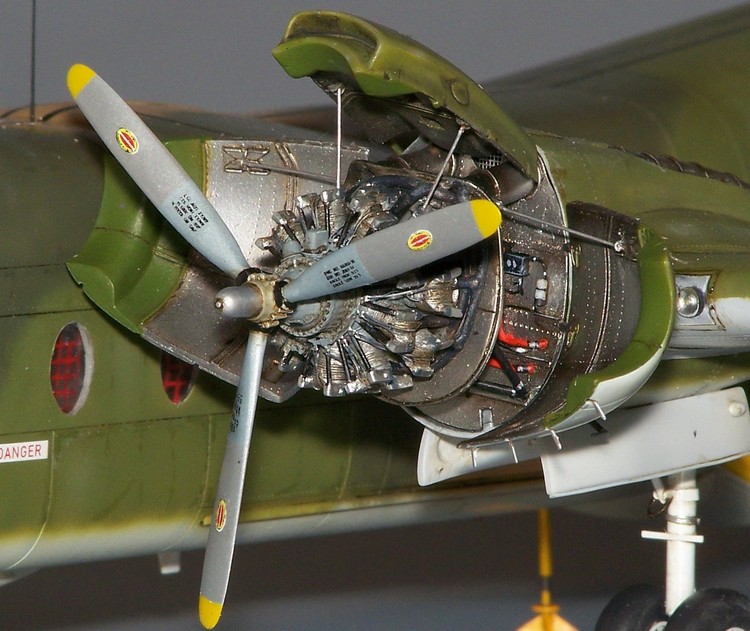  DHC-4 Caribou - Motorový set 
