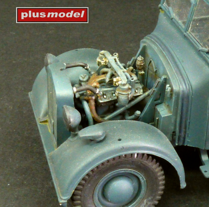 Horch Kfz 15 - motorový set-1